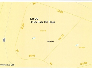 Discover an exceptional homesite in the prestigious, gated on Members Club At St. James Plantation in North Carolina - for sale on GolfHomes.com, golf home, golf lot