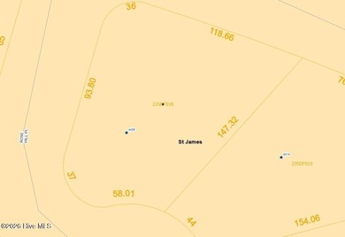 Discover an exceptional homesite in the prestigious, gated on Members Club At St. James Plantation in North Carolina - for sale on GolfHomes.com, golf home, golf lot