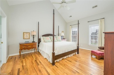 Don't miss this lovely custom brick 2-story home with 5 bedrooms on Salem Glen Country Club in North Carolina - for sale on GolfHomes.com, golf home, golf lot