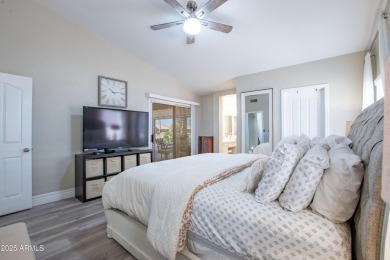 Discover the Augusta, a beautifully updated 2-bed, 2-bath home on Eagles Nest at Pebble Creek in Arizona - for sale on GolfHomes.com, golf home, golf lot