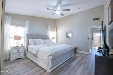 Discover the Augusta, a beautifully updated 2-bed, 2-bath home on Eagles Nest at Pebble Creek in Arizona - for sale on GolfHomes.com, golf home, golf lot