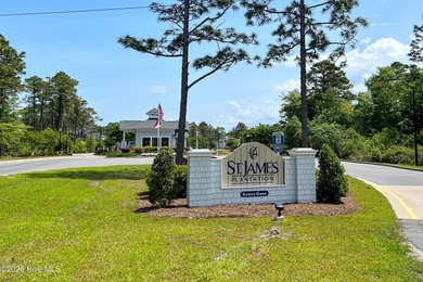 Discover an exceptional homesite in the prestigious, gated on Members Club At St. James Plantation in North Carolina - for sale on GolfHomes.com, golf home, golf lot