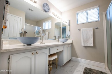 Discover the Augusta, a beautifully updated 2-bed, 2-bath home on Eagles Nest at Pebble Creek in Arizona - for sale on GolfHomes.com, golf home, golf lot