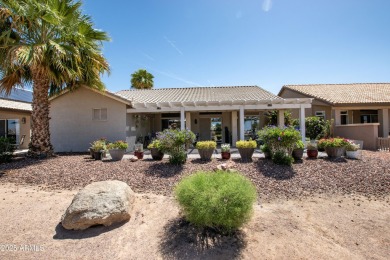 Discover the Augusta, a beautifully updated 2-bed, 2-bath home on Eagles Nest at Pebble Creek in Arizona - for sale on GolfHomes.com, golf home, golf lot