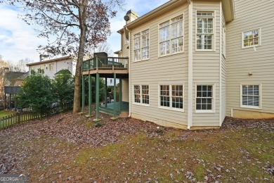 A  beautiful traditional-style home with 5 bedrooms, 4 1/2 on Horseshoe Bend Country Club in Georgia - for sale on GolfHomes.com, golf home, golf lot