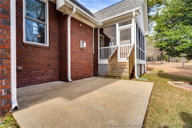 Exquisite custom brick executive home in the gated golf on Anderson Creek Golf Club in North Carolina - for sale on GolfHomes.com, golf home, golf lot