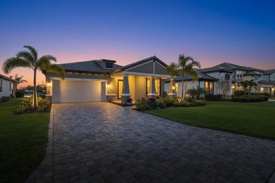 Nearly new pond-view home in the gated River Wilderness Golf & on River Wilderness Golf and Country Club in Florida - for sale on GolfHomes.com, golf home, golf lot