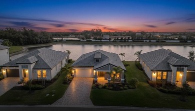 Nearly new pond-view home in the gated River Wilderness Golf & on River Wilderness Golf and Country Club in Florida - for sale on GolfHomes.com, golf home, golf lot