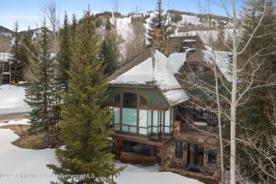 Nestled in the prestigious Maroon Green Townhomes, this on Maroon Creek Club in Colorado - for sale on GolfHomes.com, golf home, golf lot