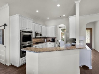 Spectacular one-story custom situated on an elevated lot at the on Sky Creek Ranch Golf Club in Texas - for sale on GolfHomes.com, golf home, golf lot