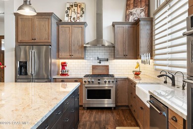 Highly upgraded home tucked away at the end of a quiet on Talking Rock Golf Club in Arizona - for sale on GolfHomes.com, golf home, golf lot