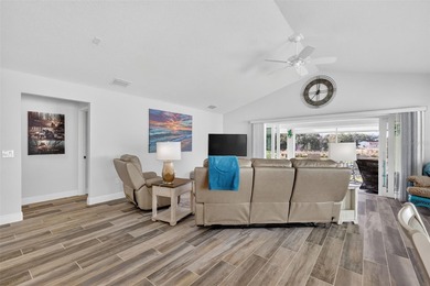 3/2 Winslow Courtyard Villa with PRIVATE WATER VIEW offered on Pennbrooke Fairways in Florida - for sale on GolfHomes.com, golf home, golf lot