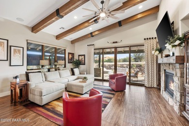 Highly upgraded home tucked away at the end of a quiet on Talking Rock Golf Club in Arizona - for sale on GolfHomes.com, golf home, golf lot