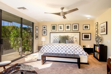 Step through the private and peaceful front courtyard into this on The Springs Country Club in California - for sale on GolfHomes.com, golf home, golf lot