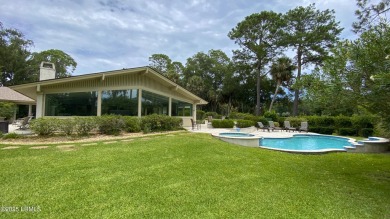 Iconic Sea Pines home on over 1 acre boasting 270 degree golf on Sea Pines Golf and Resort  in South Carolina - for sale on GolfHomes.com, golf home, golf lot