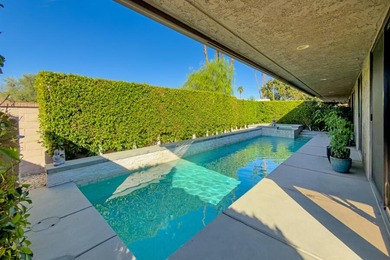Step through the private and peaceful front courtyard into this on The Springs Country Club in California - for sale on GolfHomes.com, golf home, golf lot