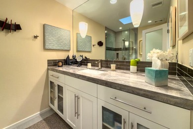 Step through the private and peaceful front courtyard into this on The Springs Country Club in California - for sale on GolfHomes.com, golf home, golf lot