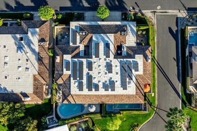 Step through the private and peaceful front courtyard into this on The Springs Country Club in California - for sale on GolfHomes.com, golf home, golf lot