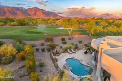 ONE OF THE BEST LOTS IN THE COMMUNITY! GORGEOUS VIEWS OF on Superstition Mountain Club - Lost Gold in Arizona - for sale on GolfHomes.com, golf home, golf lot