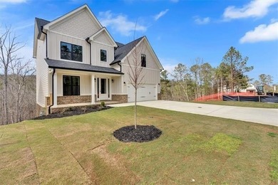 This beautiful two-story home on a full unfinished basement is on The Plantation Golf Club in Georgia - for sale on GolfHomes.com, golf home, golf lot
