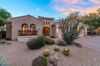 Highly sought-after Savino model with basement in Aviano at on Paradise Peak Golf Course in Arizona - for sale on GolfHomes.com, golf home, golf lot