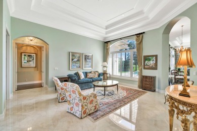 Welcome home to this immaculate 4-bedroom, 4 Bath, one-story on Jupiter Country Club in Florida - for sale on GolfHomes.com, golf home, golf lot