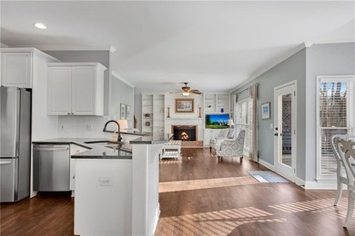 Nestled in the highly sought-after Brookstone Country Club on Brookstone Golf and Country Club in Georgia - for sale on GolfHomes.com, golf home, golf lot