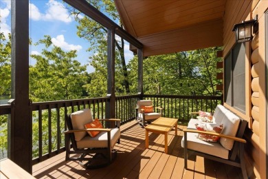 Discover this Custom Built Jubach Log Home perfectly placed on a on Hide-A-Way Hills Golf Club in Ohio - for sale on GolfHomes.com, golf home, golf lot