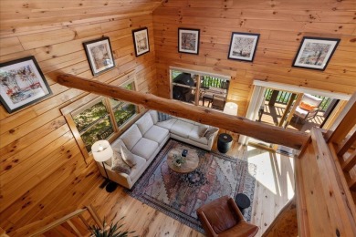 Discover this Custom Built Jubach Log Home perfectly placed on a on Hide-A-Way Hills Golf Club in Ohio - for sale on GolfHomes.com, golf home, golf lot