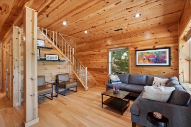 Discover this Custom Built Jubach Log Home perfectly placed on a on Hide-A-Way Hills Golf Club in Ohio - for sale on GolfHomes.com, golf home, golf lot