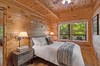 Discover this Custom Built Jubach Log Home perfectly placed on a on Hide-A-Way Hills Golf Club in Ohio - for sale on GolfHomes.com, golf home, golf lot