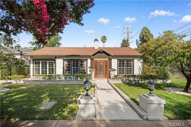 This amazing CORNER LOT property recently got a $260K facelift on San Gabriel Country Club in California - for sale on GolfHomes.com, golf home, golf lot