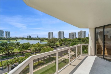 Spacious Corner Condo with Sunset Lake  Golf Views in the Heart on Turnberry Isle Resort and Club in Florida - for sale on GolfHomes.com, golf home, golf lot