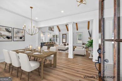 Welcome to this stunning new construction home in Harbor Club on Harbor Club Golf and Country Club in Georgia - for sale on GolfHomes.com, golf home, golf lot