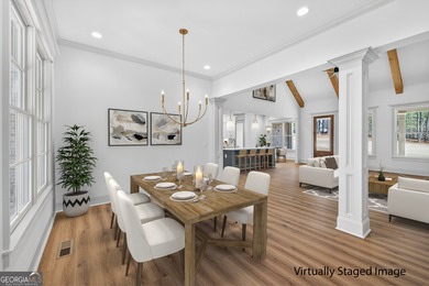 Welcome to this stunning new construction home in Harbor Club on Harbor Club Golf and Country Club in Georgia - for sale on GolfHomes.com, golf home, golf lot