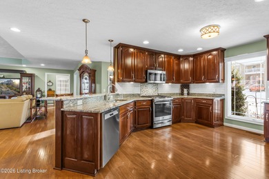 Welcome to 190 Strawberry Circle, a rare lakefront home for sale on Doe Valley Country Club in Kentucky - for sale on GolfHomes.com, golf home, golf lot