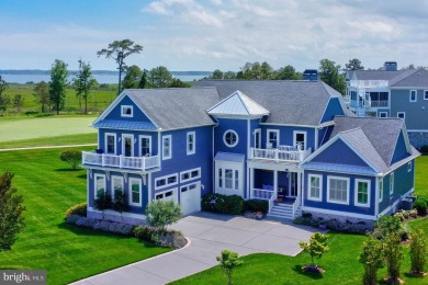 This one-of-a-kind coastal home in the sought-after Jack on The Peninsula Golf and Country Club in Delaware - for sale on GolfHomes.com, golf home, golf lot