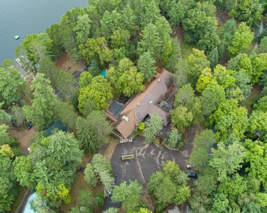 The nostalgic 3 season main lodge at the Froelich's Sayner Lodge on Plum Lake Golf Club in Wisconsin - for sale on GolfHomes.com, golf home, golf lot