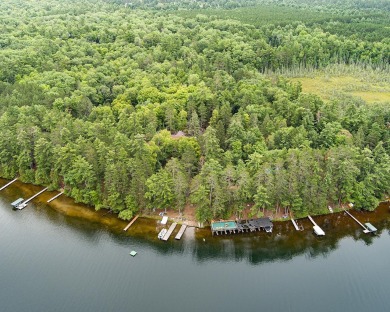 The nostalgic 3 season main lodge at the Froelich's Sayner Lodge on Plum Lake Golf Club in Wisconsin - for sale on GolfHomes.com, golf home, golf lot