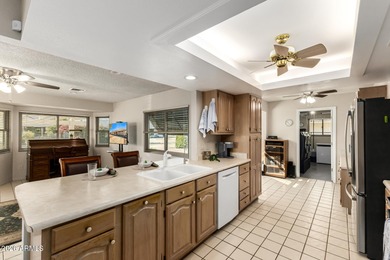 Welcome Home to this beautifully Expanded Kaibab model in Sun on Stardust Golf Course in Arizona - for sale on GolfHomes.com, golf home, golf lot