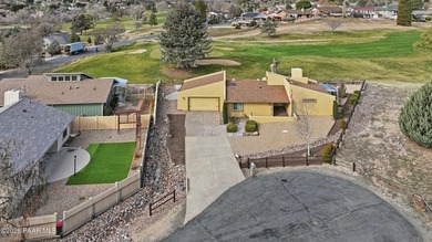 This golf course home offers sweeping, unobstructed views and a on Prescott Golf and Country Club in Arizona - for sale on GolfHomes.com, golf home, golf lot