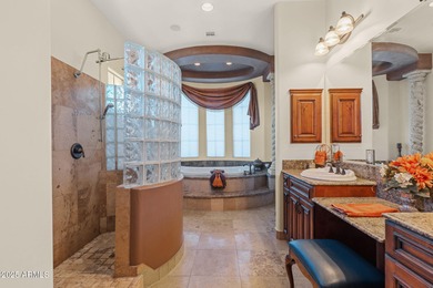 Experience elevated desert luxury in this beautifully crafted 4 on Estrella Mountain Ranch Golf Course in Arizona - for sale on GolfHomes.com, golf home, golf lot