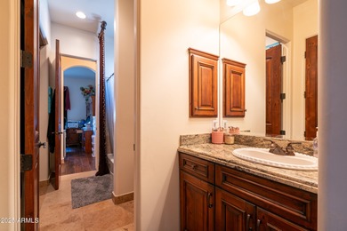 Experience elevated desert luxury in this beautifully crafted 4 on Estrella Mountain Ranch Golf Course in Arizona - for sale on GolfHomes.com, golf home, golf lot