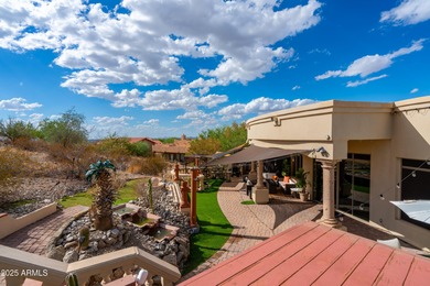 Experience elevated desert luxury in this beautifully crafted 4 on Estrella Mountain Ranch Golf Course in Arizona - for sale on GolfHomes.com, golf home, golf lot