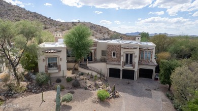 Experience elevated desert luxury in this beautifully crafted 4 on Estrella Mountain Ranch Golf Course in Arizona - for sale on GolfHomes.com, golf home, golf lot