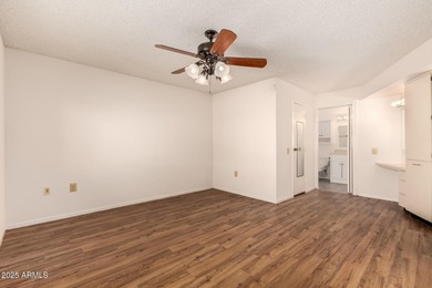 Welcome to this charming end unit in the 55+ Dawn Camp at in on Sun City Riverview Golf Course in Arizona - for sale on GolfHomes.com, golf home, golf lot