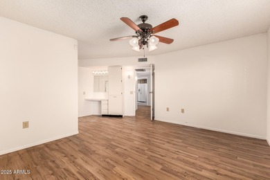 Welcome to this charming end unit in the 55+ Dawn Camp at in on Sun City Riverview Golf Course in Arizona - for sale on GolfHomes.com, golf home, golf lot