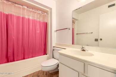 Welcome to this charming end unit in the 55+ Dawn Camp at in on Sun City Riverview Golf Course in Arizona - for sale on GolfHomes.com, golf home, golf lot