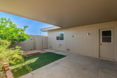 Welcome to this charming end unit in the 55+ Dawn Camp at in on Sun City Riverview Golf Course in Arizona - for sale on GolfHomes.com, golf home, golf lot