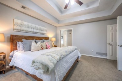 Tucked away on a peaceful cul-de-sac in the desirable Amber on Overland Park Golf Club in Kansas - for sale on GolfHomes.com, golf home, golf lot